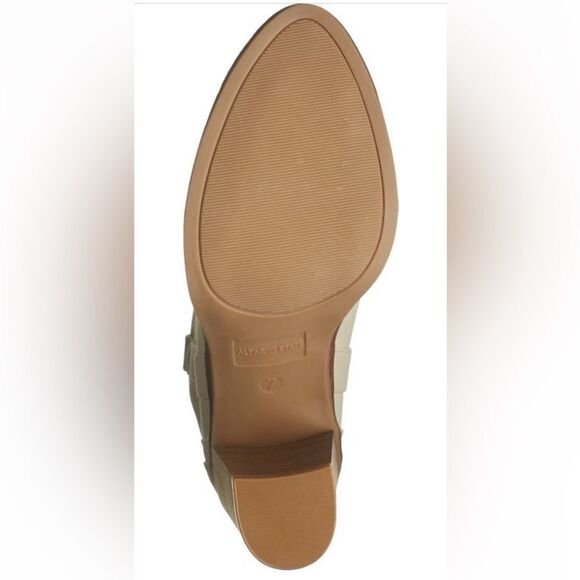 MIA Simmons Ivory Cream Cowboy Boots Bootie Size 9 New - Picture 5 of 5